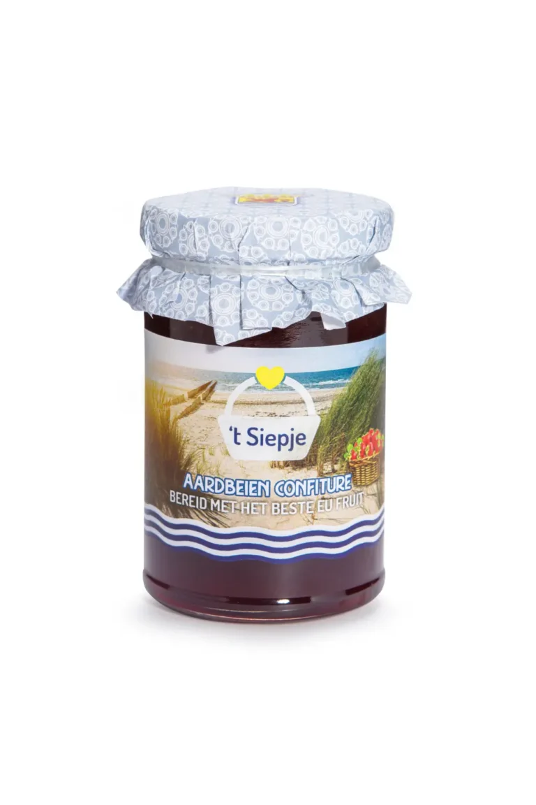 Siepje jam aardbeien