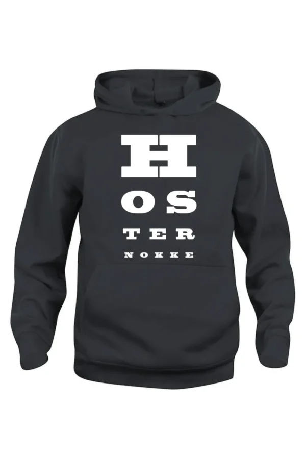 Hoodie-Hosternokke Opticien-Zwart