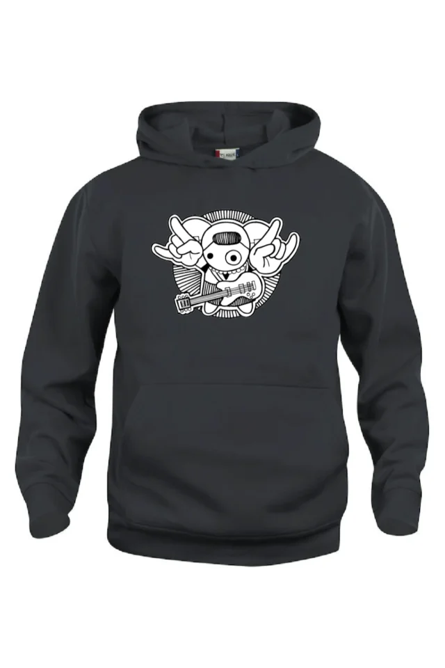 Hoodie-Leuntje en Merien-Rock Chick-Zwart