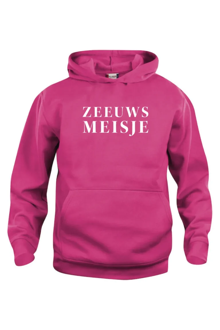 Hoodie-Zeeuws Meisje-Helder Kersen