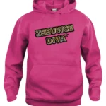 Hoodie-Zeeuwse Diva Ster-Helder Kersen