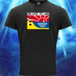 T Shirt-Zon Lucht Zee Land-Zwart-2