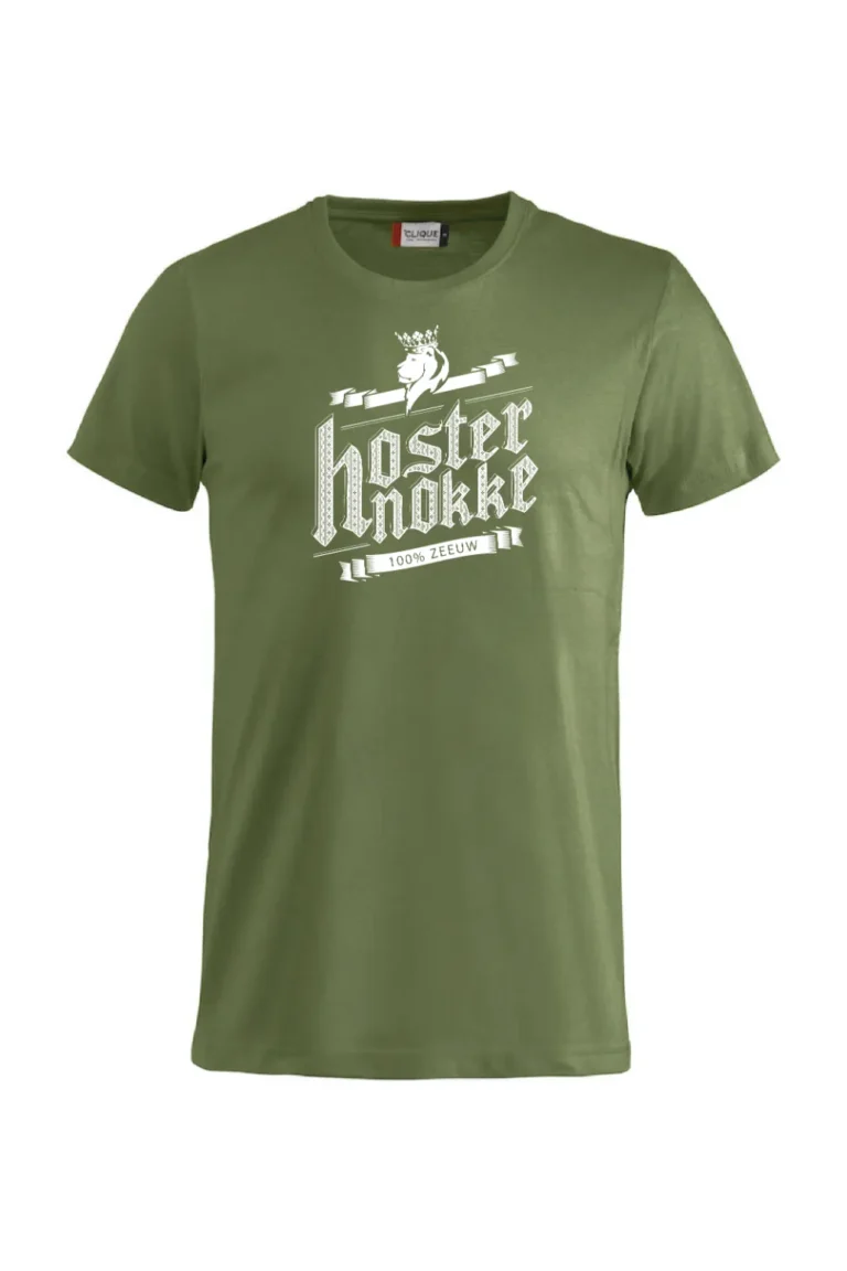 Shirt-Hosternokke-Leeuw-Leger groen