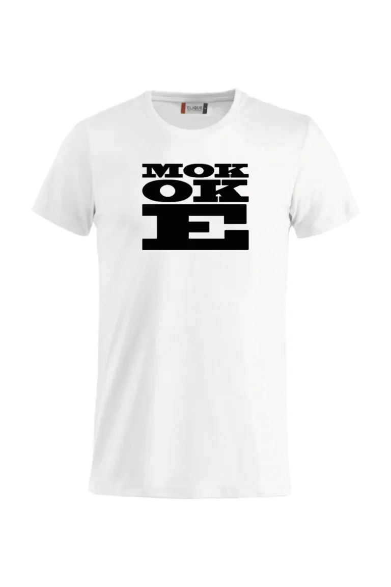 Shirt-Mok ok e-Wit