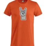 Shirt-Rock&Roll-Schortenbont-Oranje