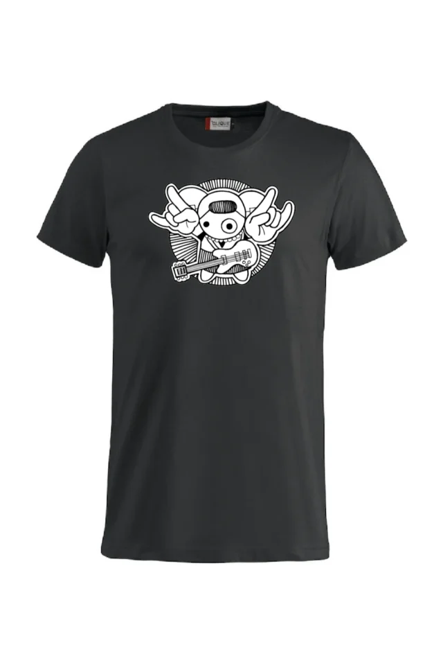 T Shirt Leuntje Rock Chick Zwart