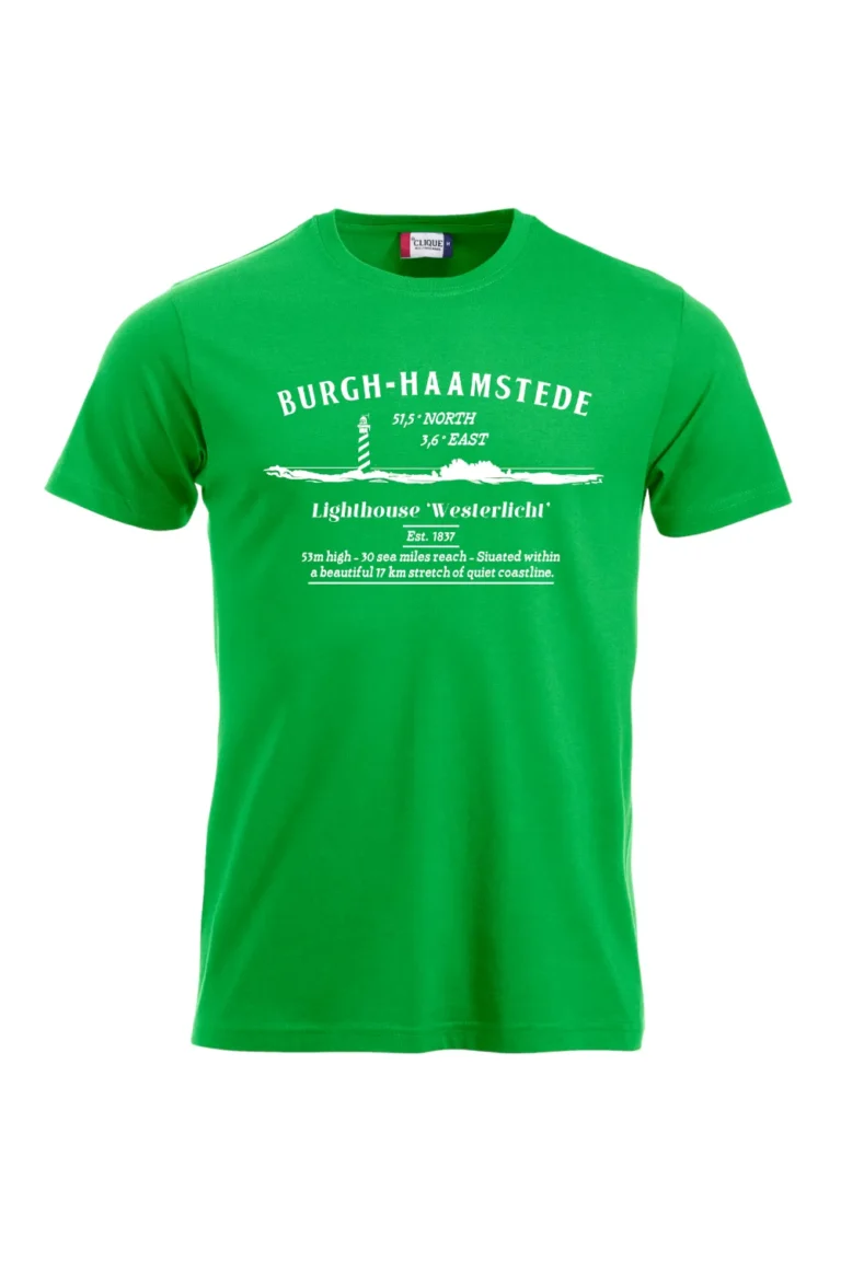 T Shirt Skyline Burgh-Haamstede-Appelgroen