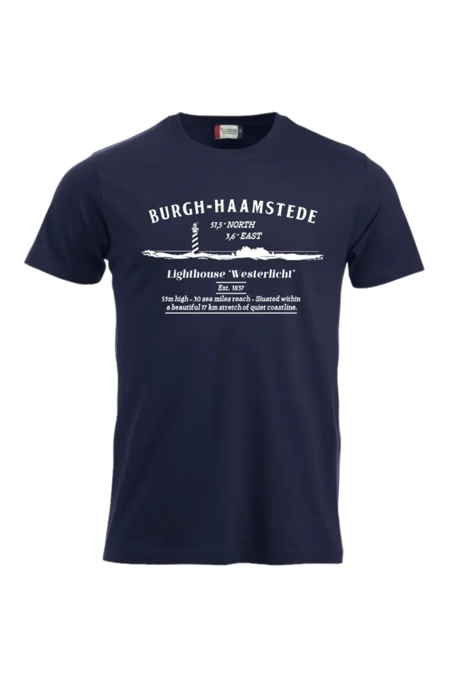 T Shirt Skyline Burgh Haamstede Dark Navy