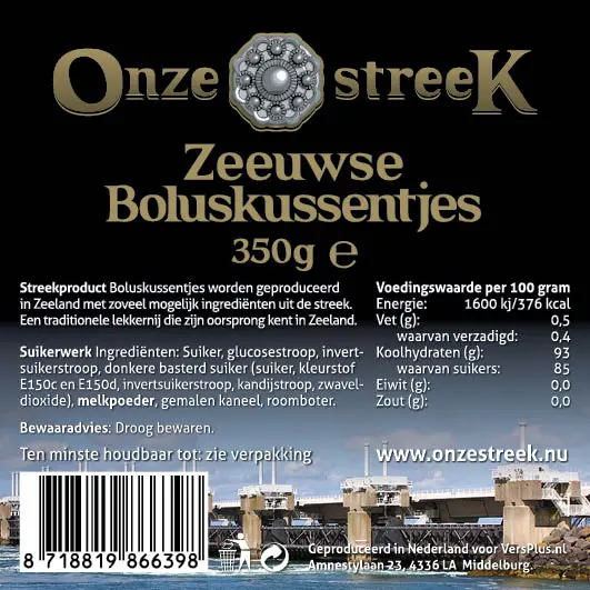 ingrediënten Zeeuwse babbelkussentjes